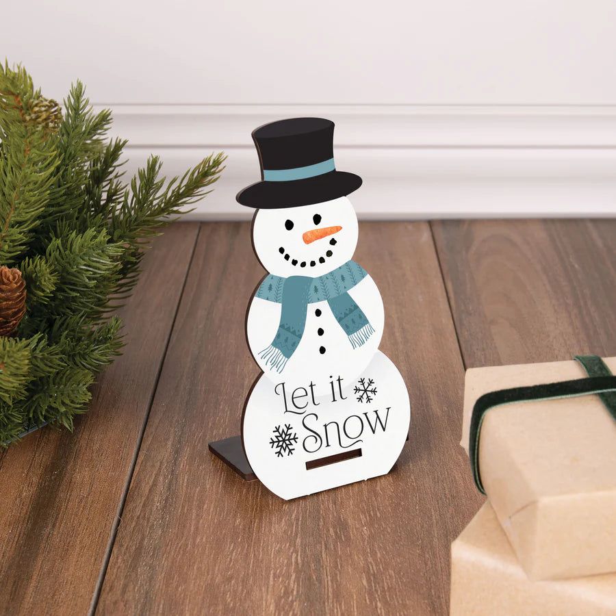 Let It Snow Snap Sign