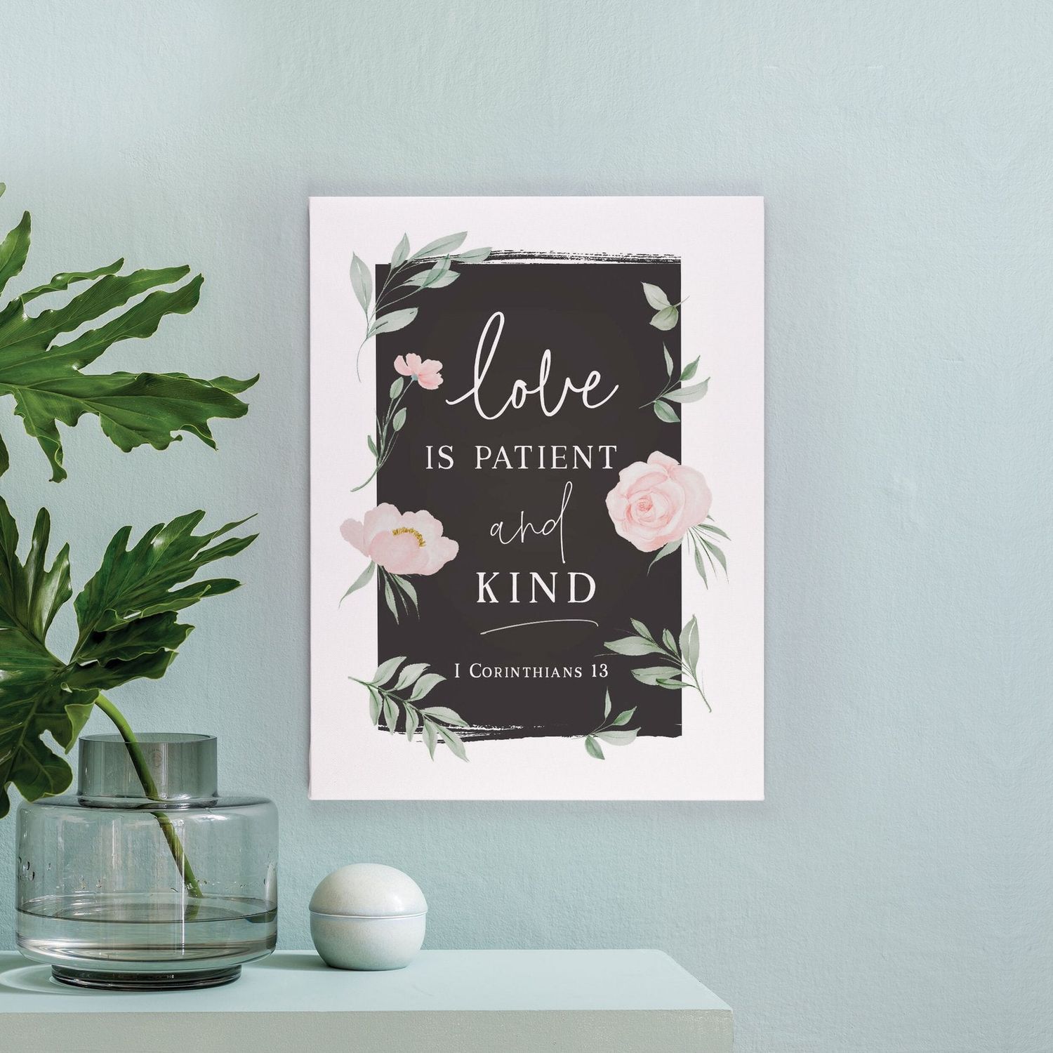 Love is Patient and Kind Canvas
