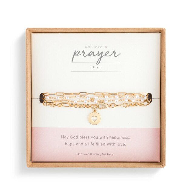 Love- Wrapped in Prayer Bracelet/Necklace