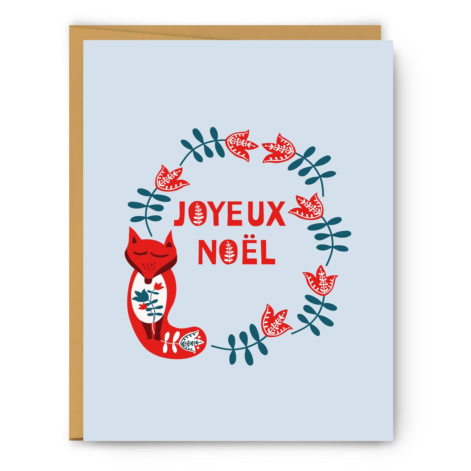 Joyeux Neol Merry Christmas - Greeting Card
