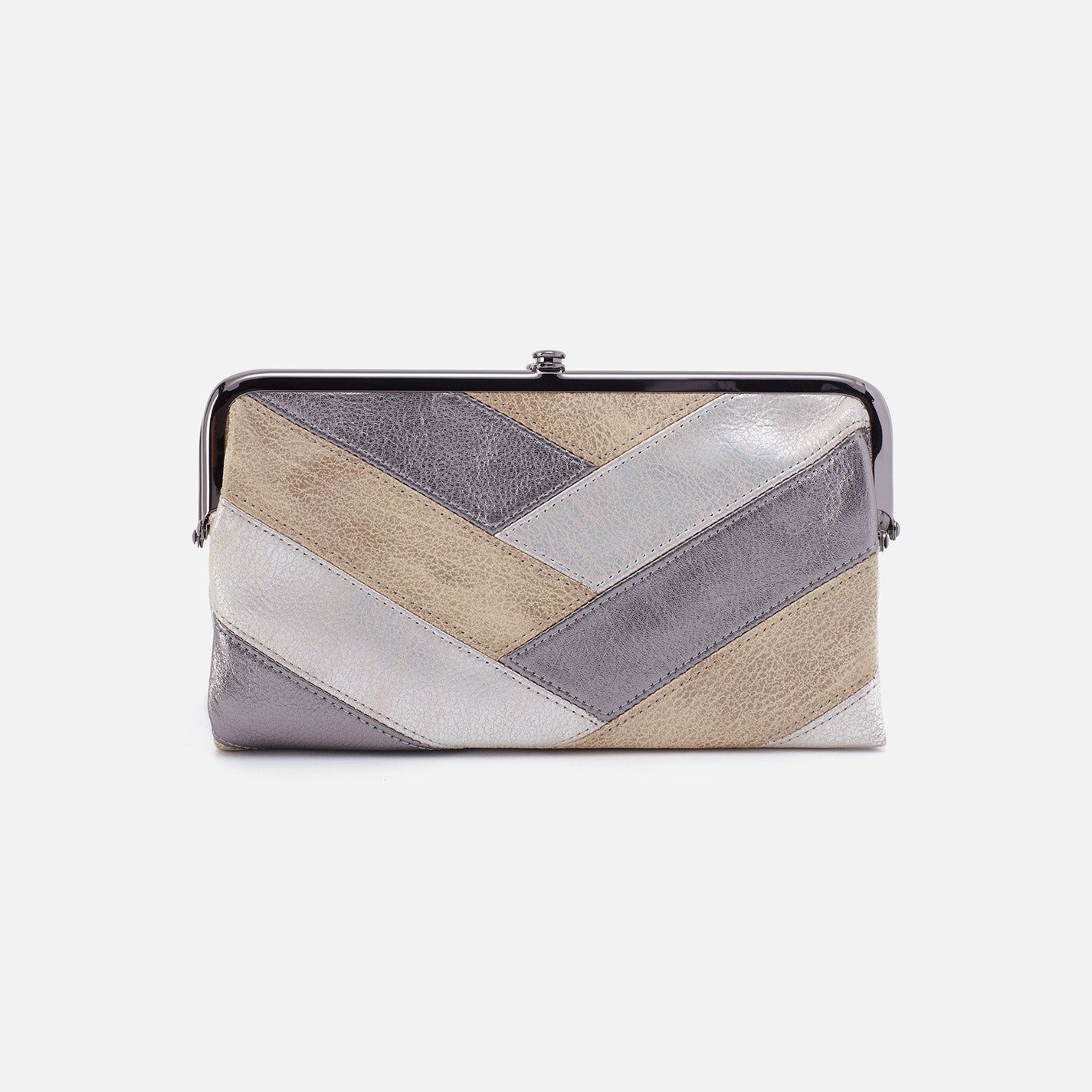 Lauren Continental Wallet in Silver Multi