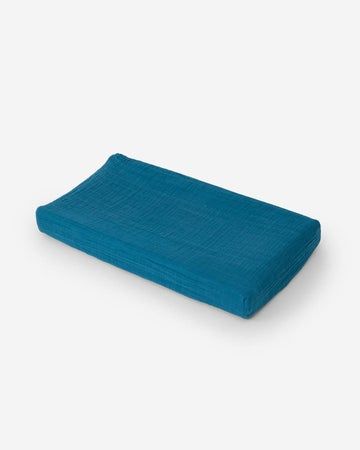Lake Cotton Muslin Changing Pad Cover