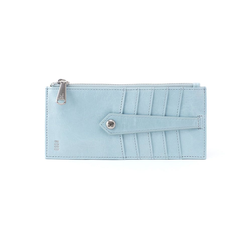 LINN- Hobo Credit Card Wallet in Whisper Blue