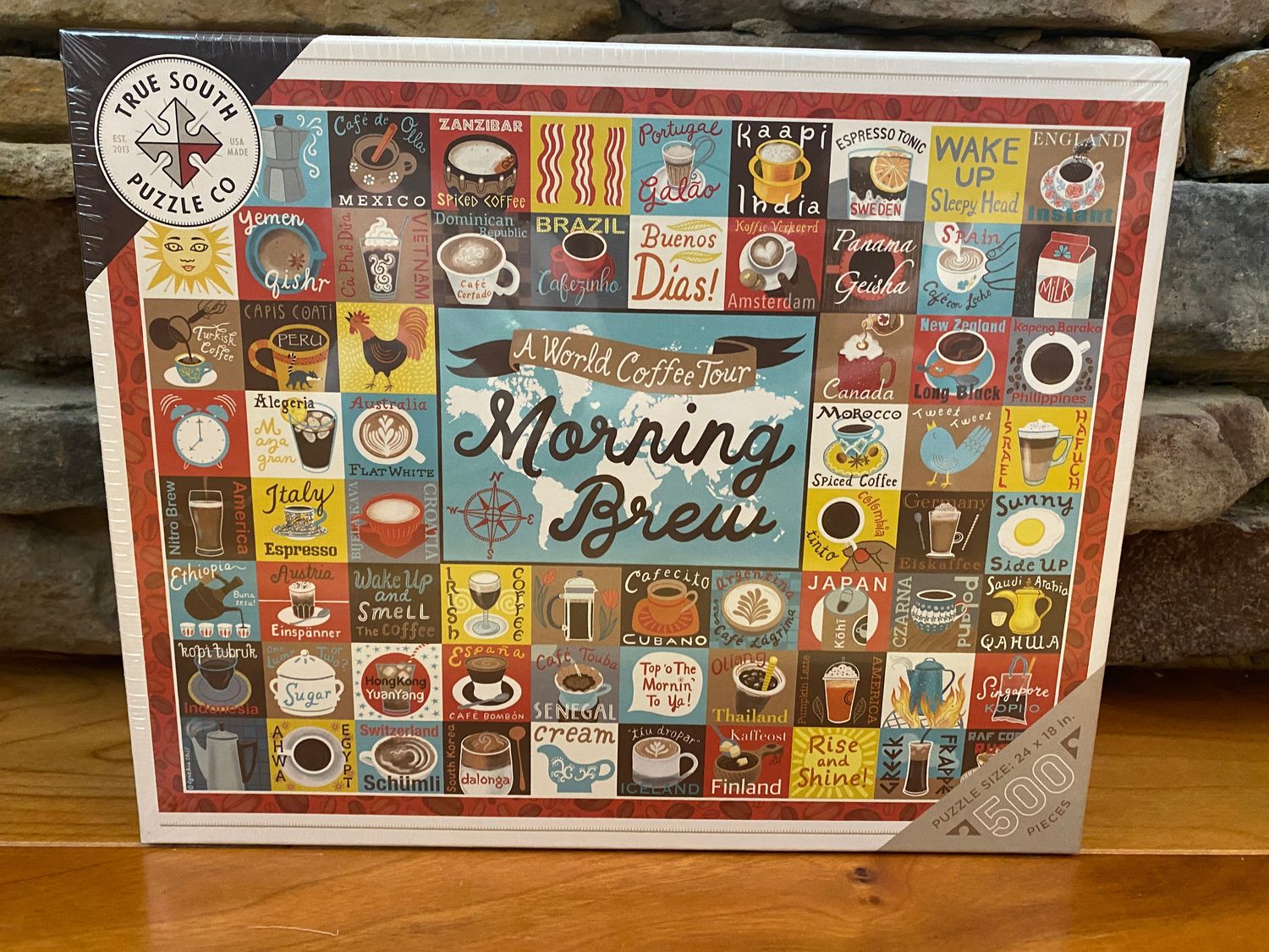 Morning Brew World Coffee Tour Puzzle