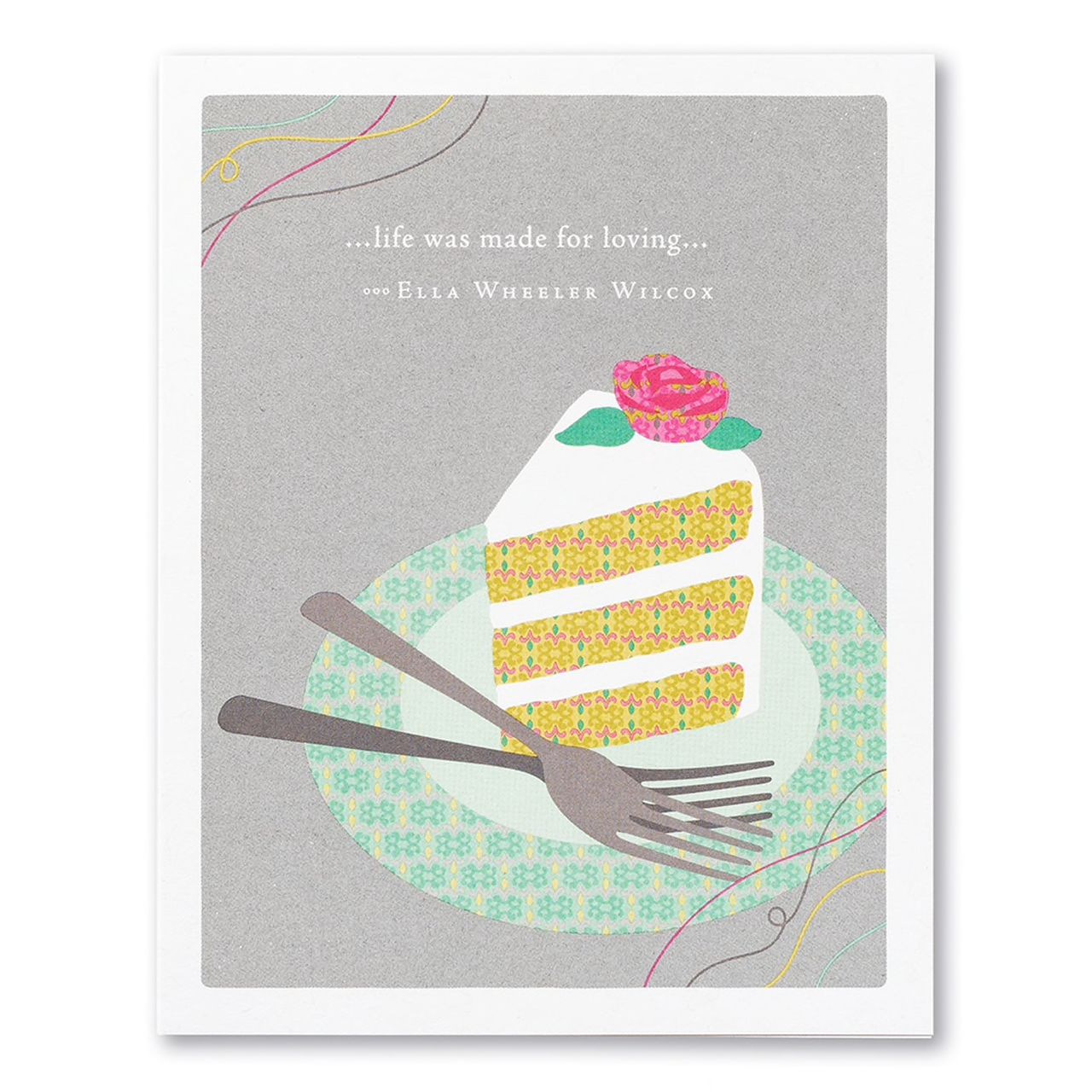 Life was made for loving...- Wedding Card