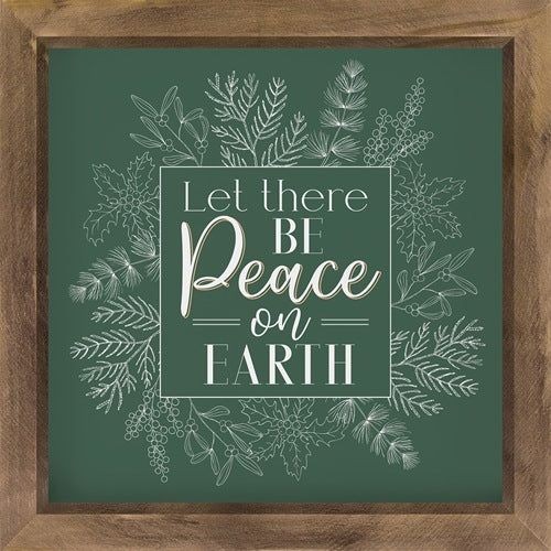 Let There Be Peace Wall Decor