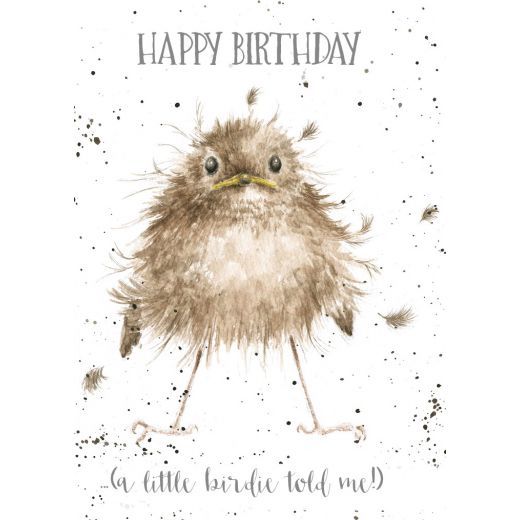 Little Wren Birthday Card