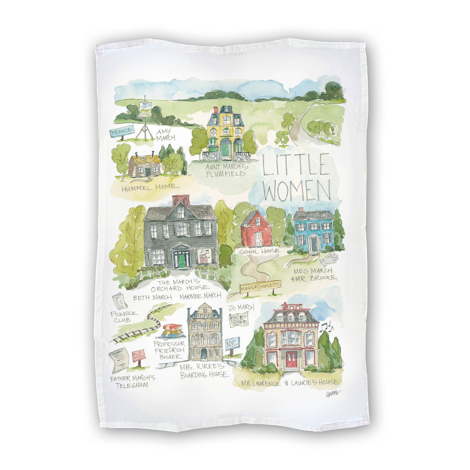 Little Women Tea Towel