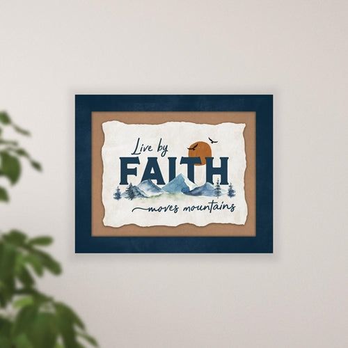 Live By Faith Wall Decor