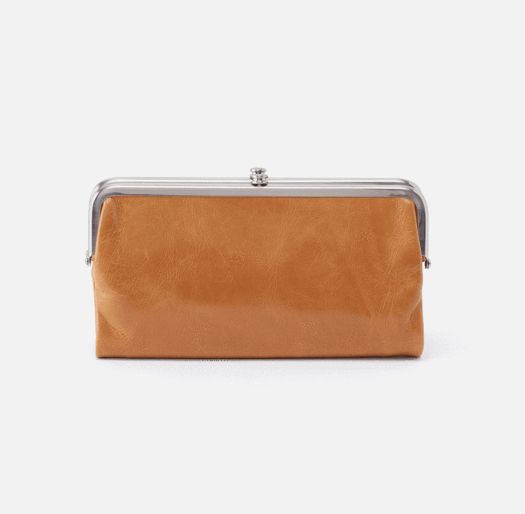 Lauren Clutch Wallet in Honey