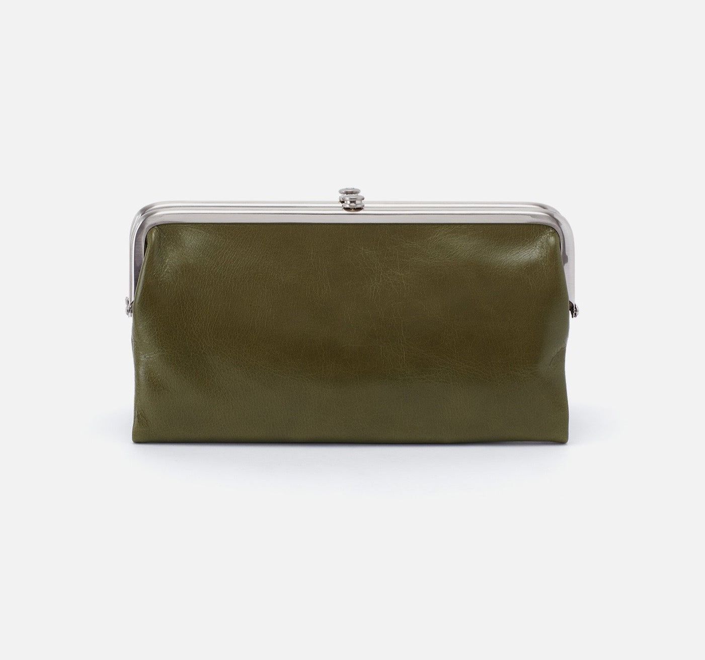 Lauren Clutch Wallet in Moss