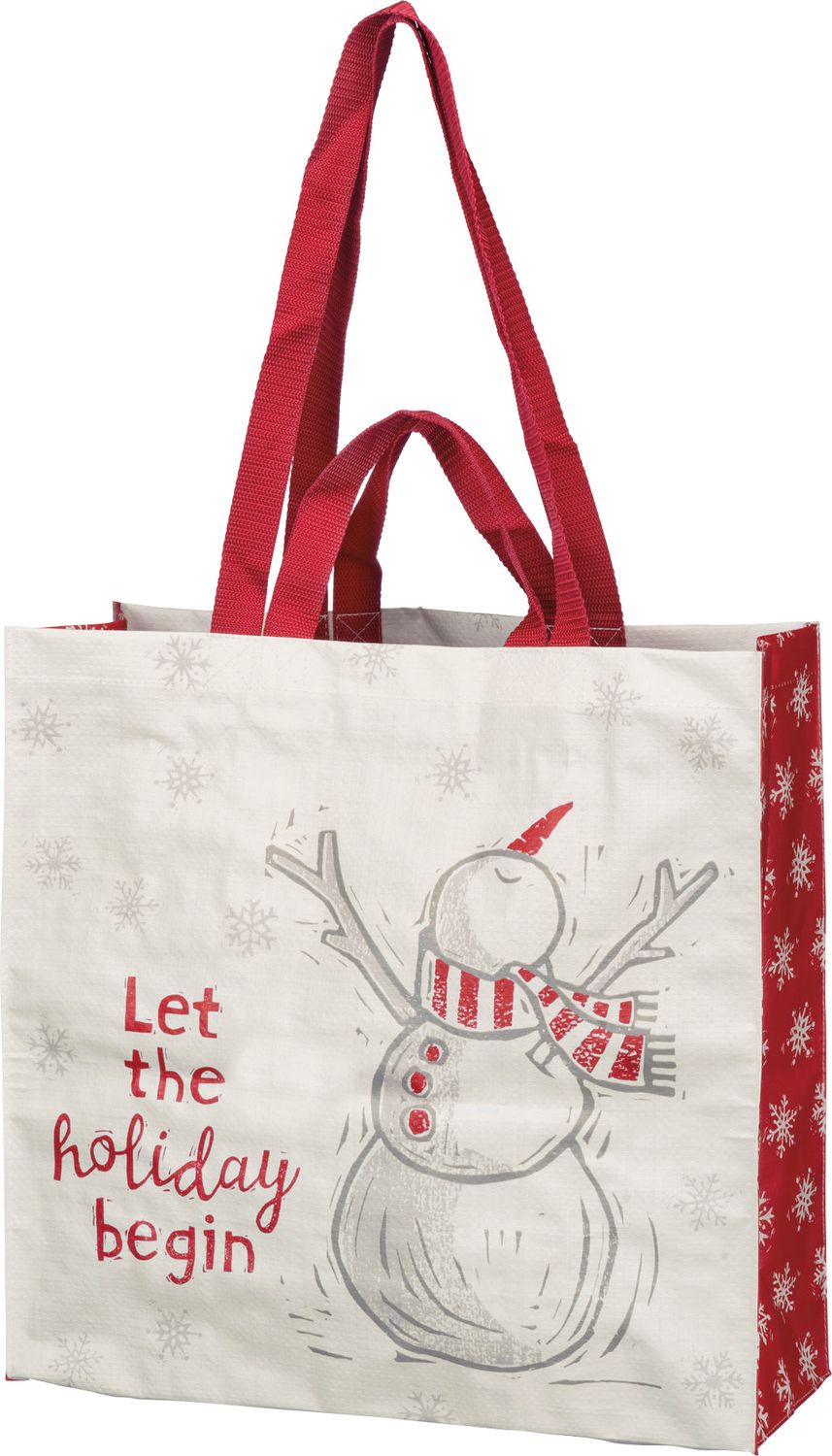 Let the Holiday Begin- Market Tote