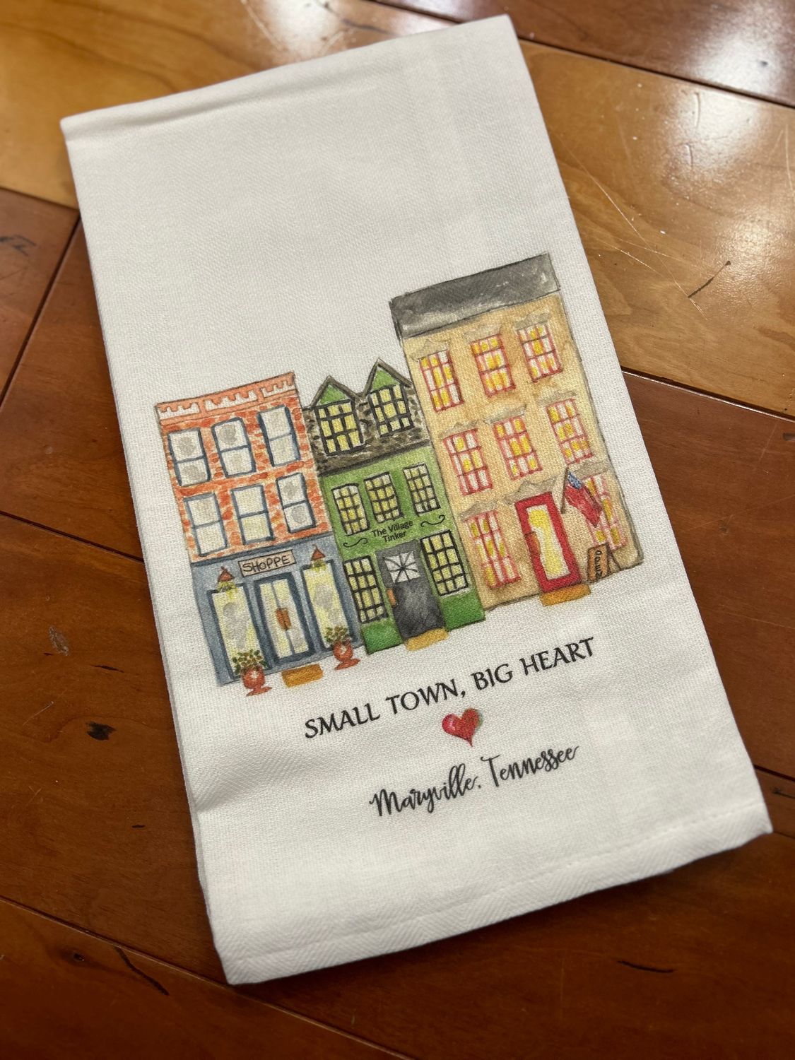 Maryville. Tennessee Small Town Big Heart Guest Towel