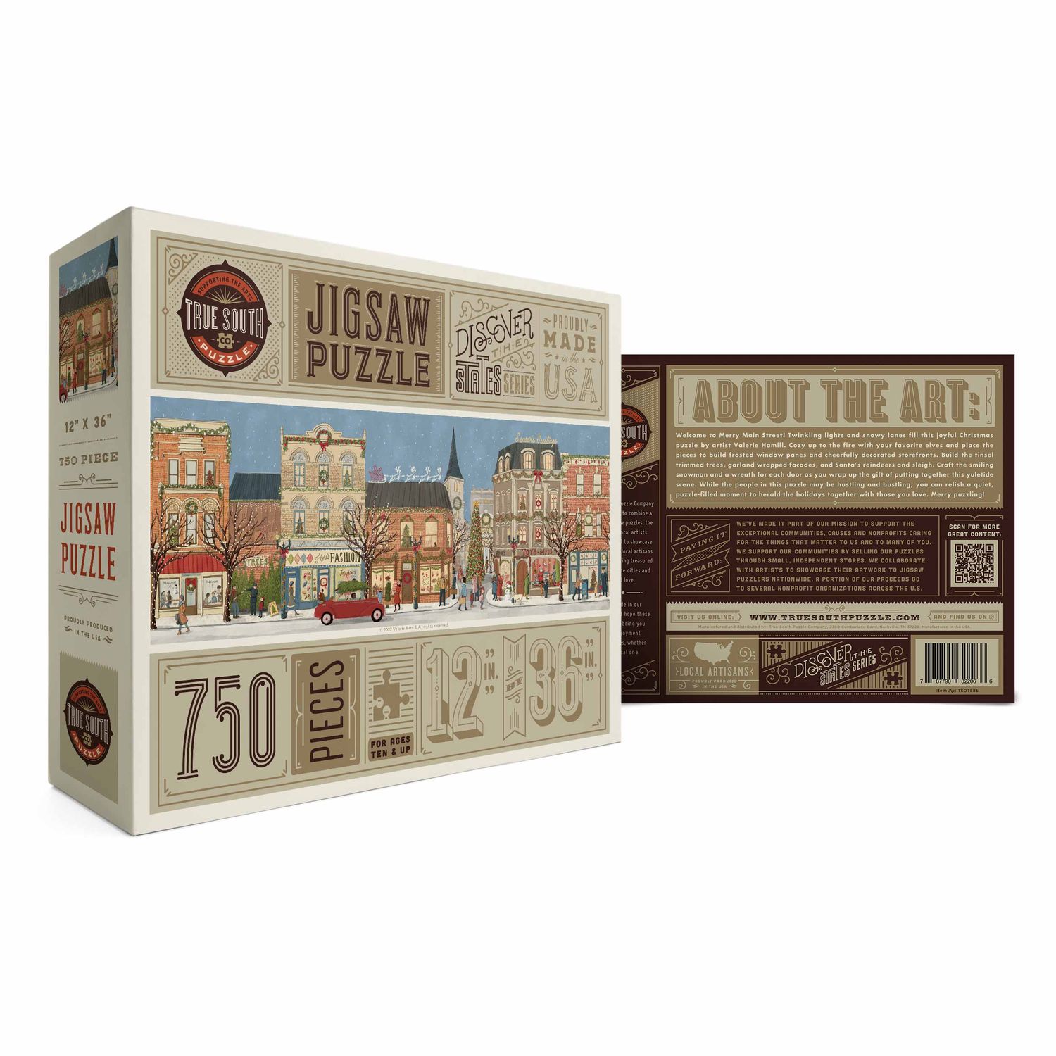 Merry Main Street Puzzle