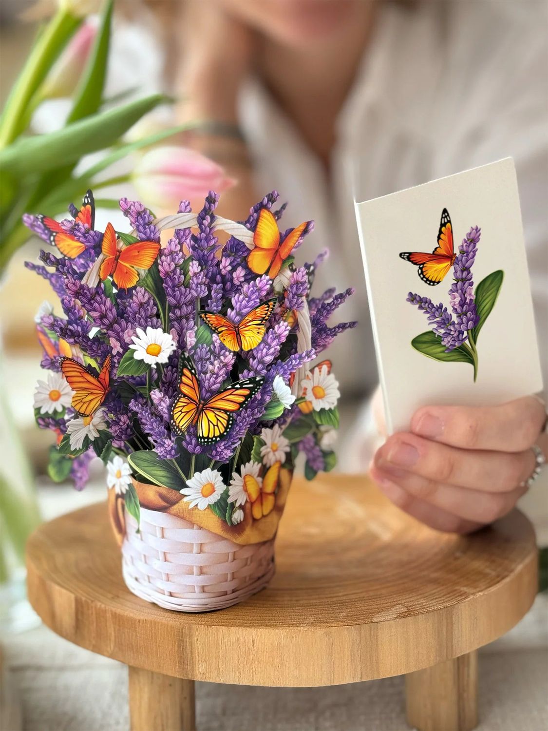 Mini Lavender &amp; Butterflies Bouquet