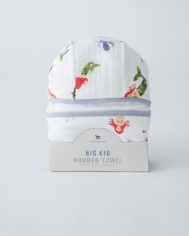 Mermaid Big Kid Hooded Towel