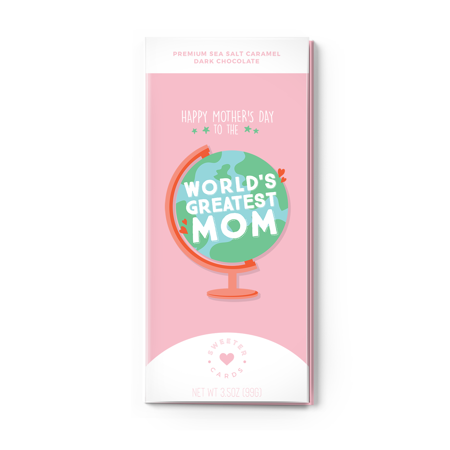 Mother's Day Card w Chocolate - World's Greatest