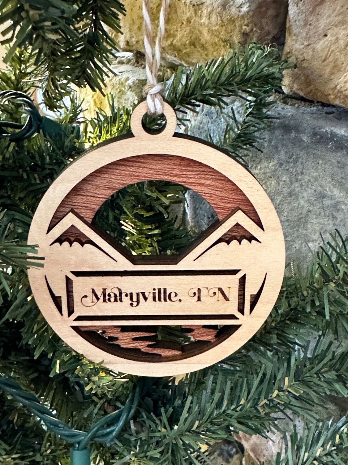 Mountain Maryville Ornament