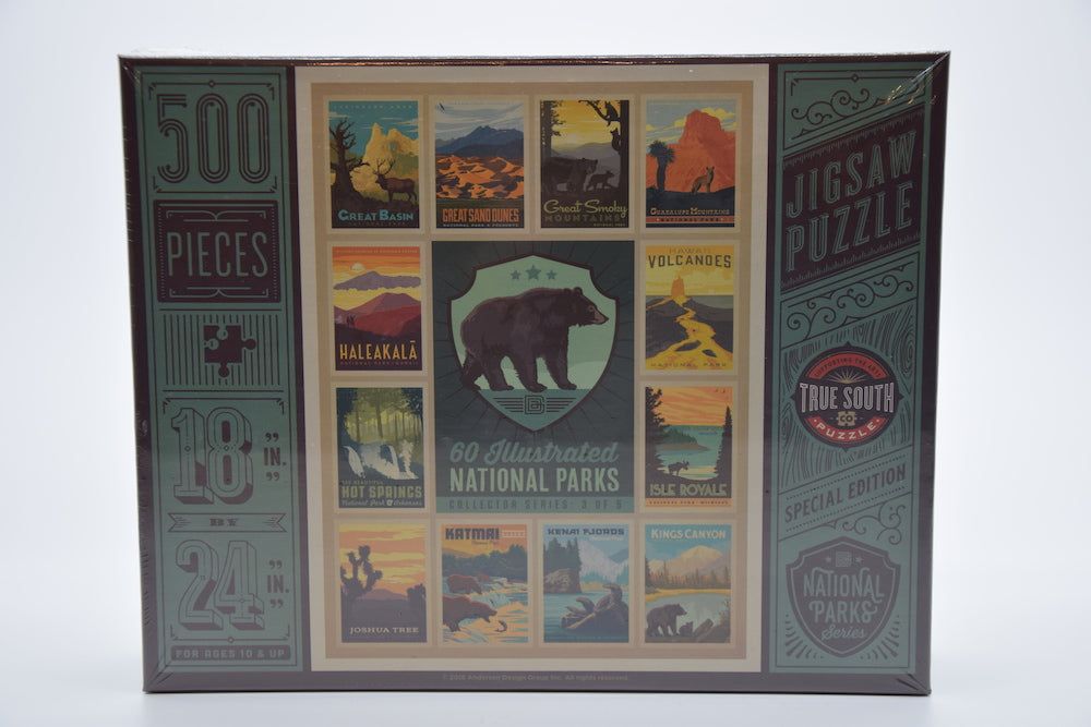 National Parks Collector Series with Black Bear Puzzle