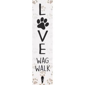 Love, Wag, Walk- Wall Decor
