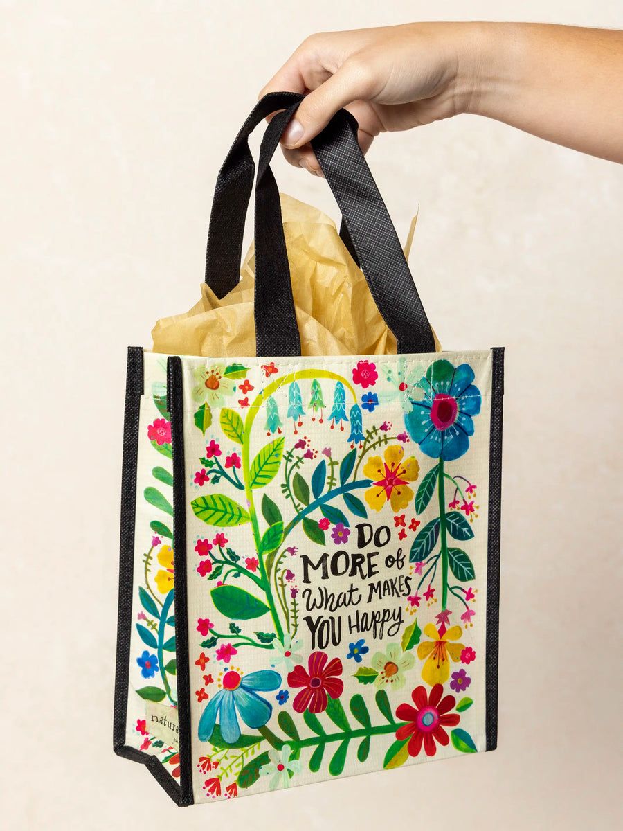 Medium Happy Bag-Do More Happy