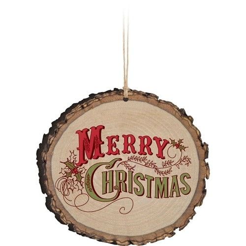 Merry Christmas Barky Ornament