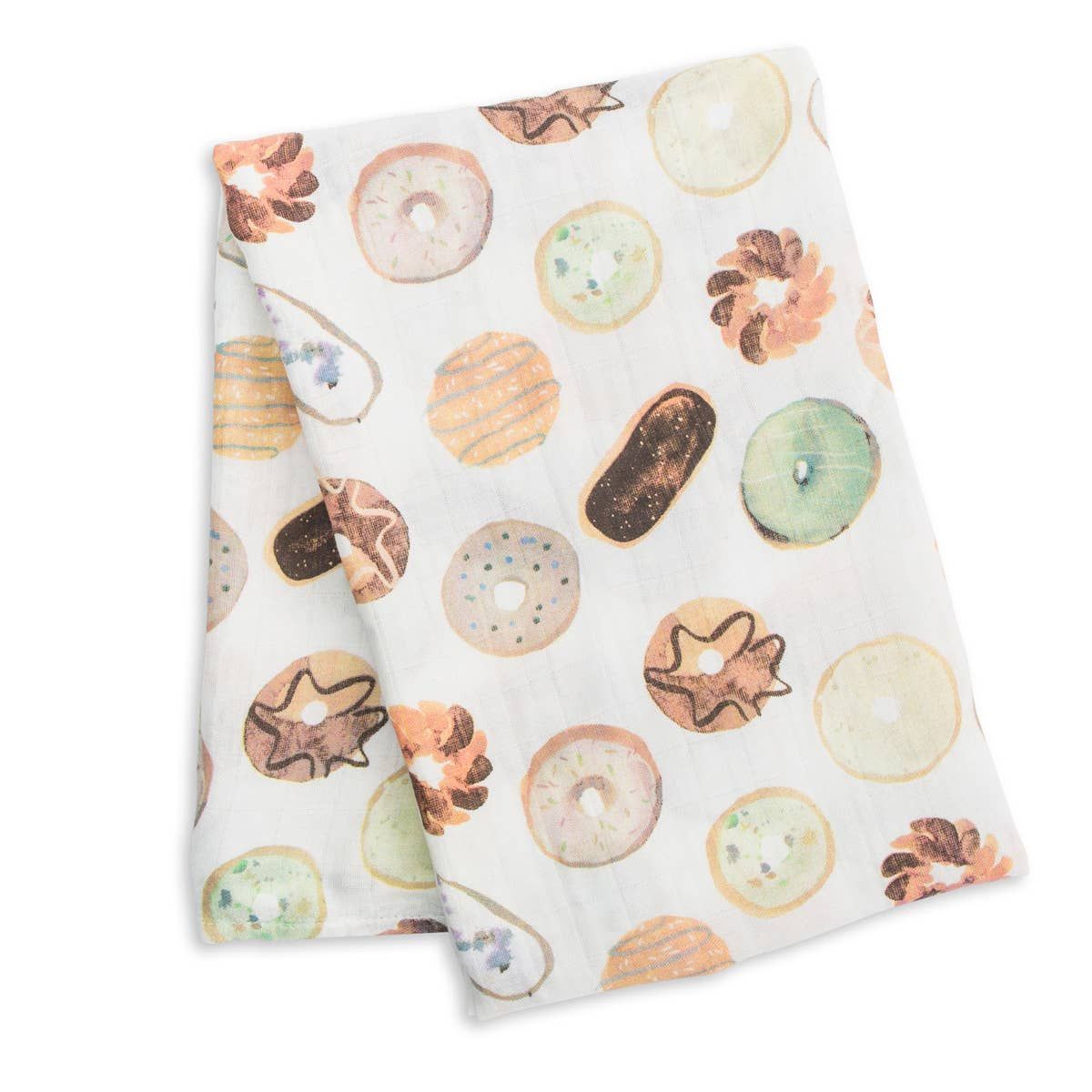 Modern Bamboo Swaddle - Donuts