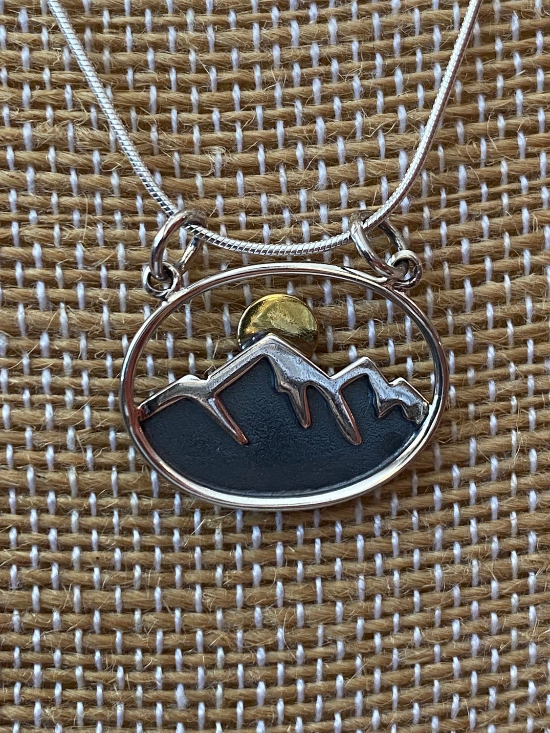 Mountain Sunrise Necklace