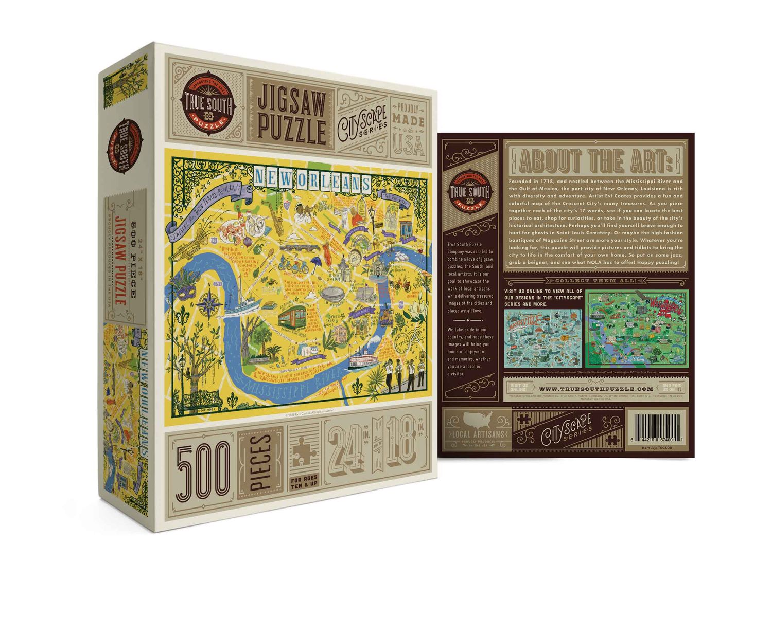 New Orleans Illustrated Puzzle