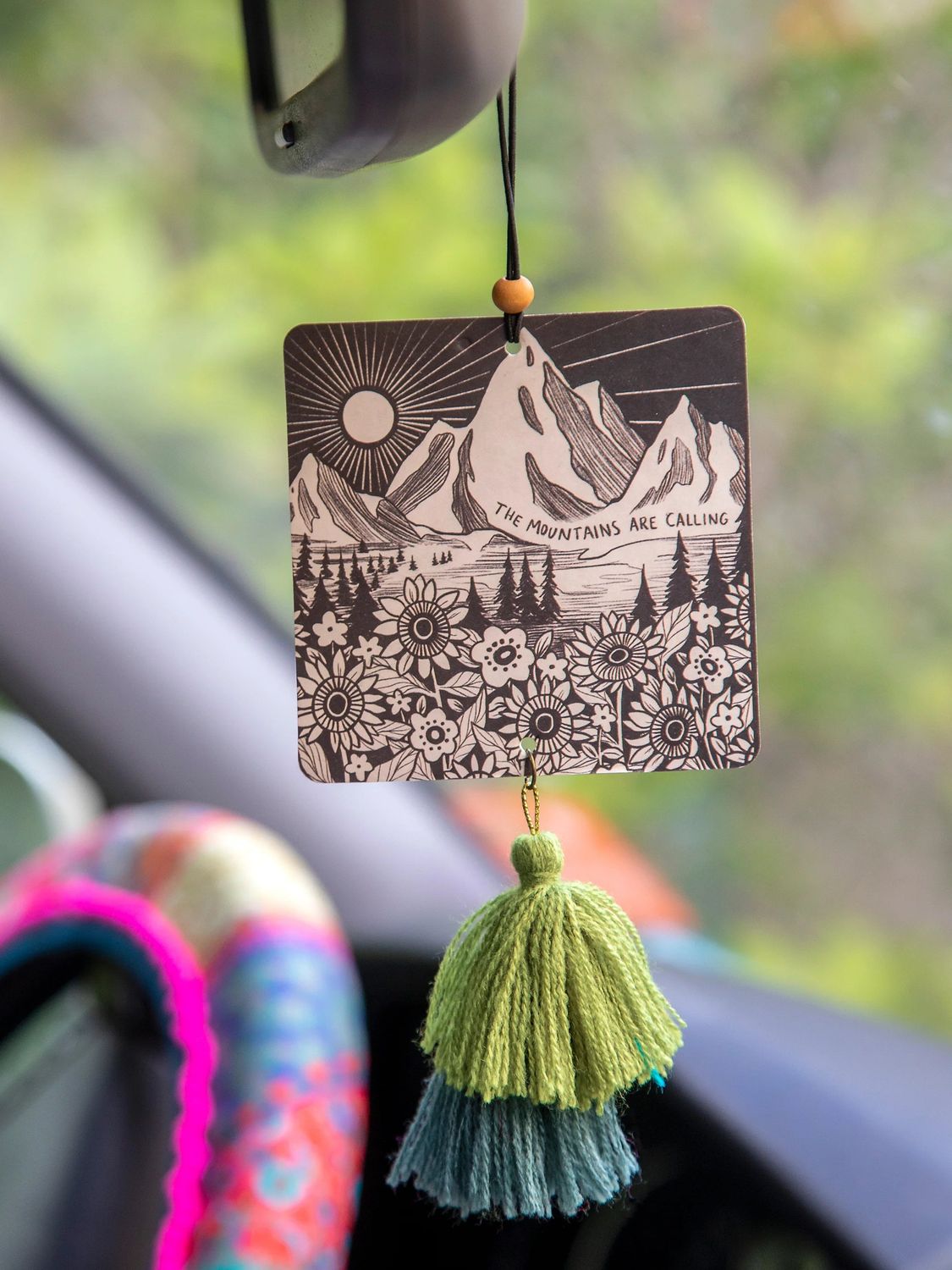 Mountain Car Air Freshener