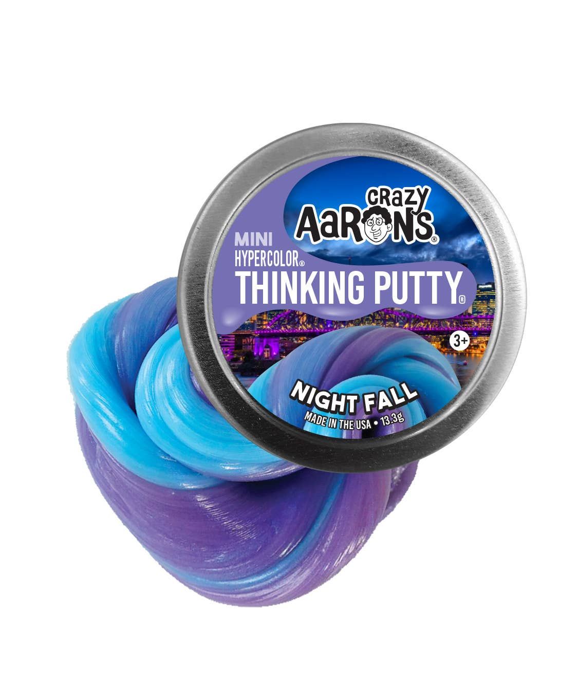 Night Fall Hypercolor Thinking Putty
