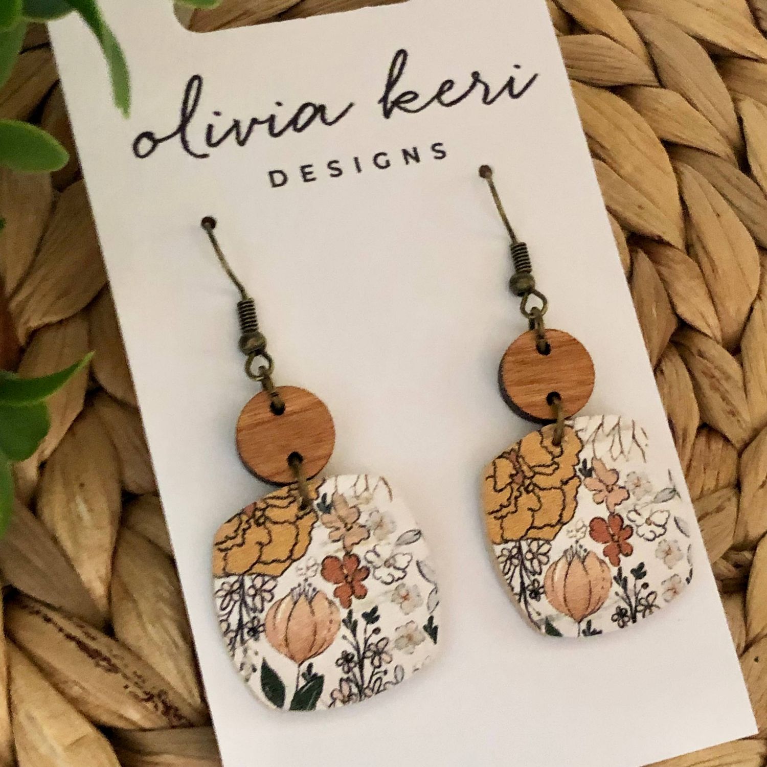 Nora Earrings - Boho Blooms