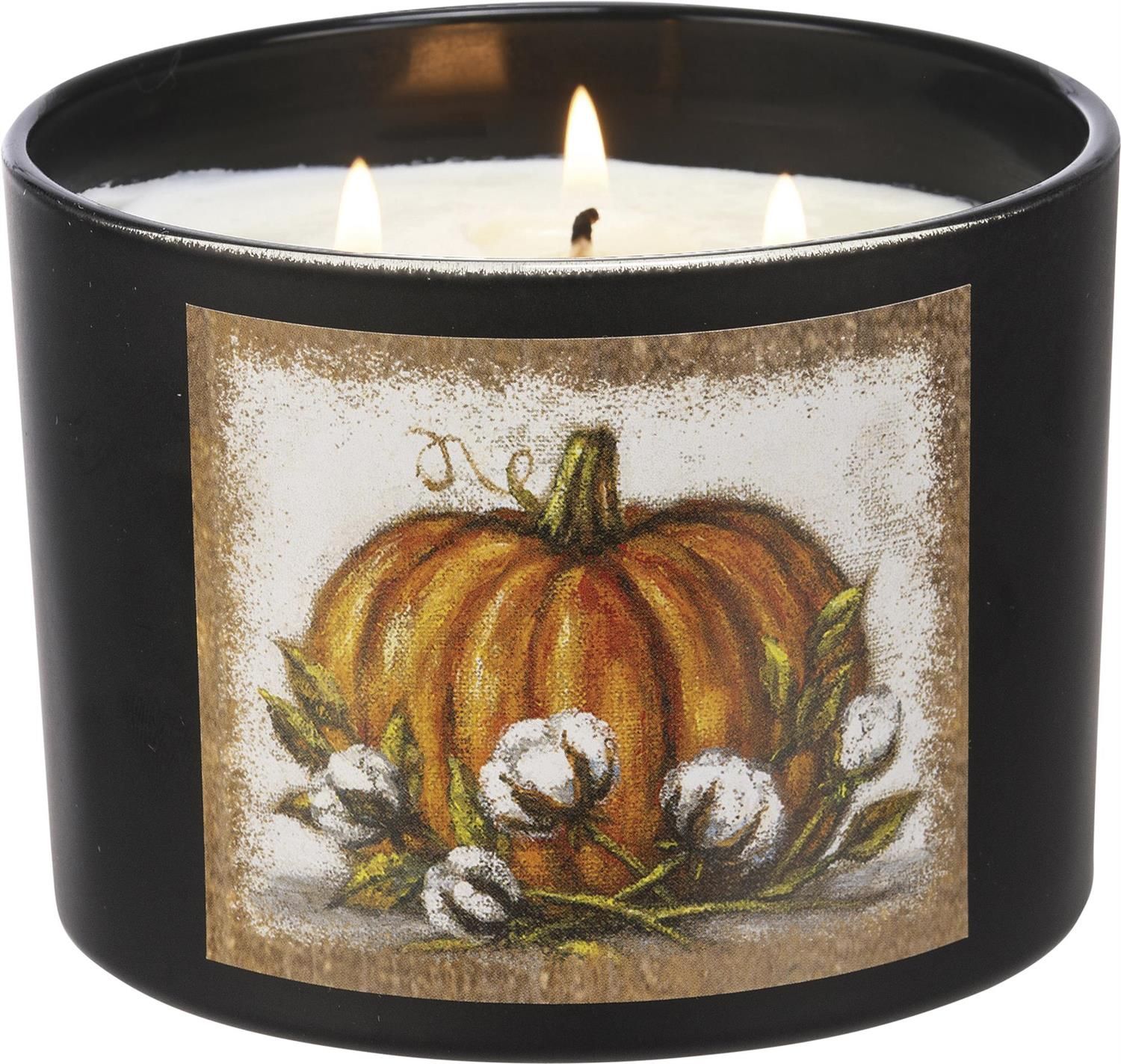 Orange Pumpkin Candle
