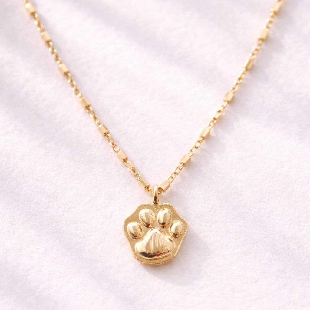 Paw Print Necklace