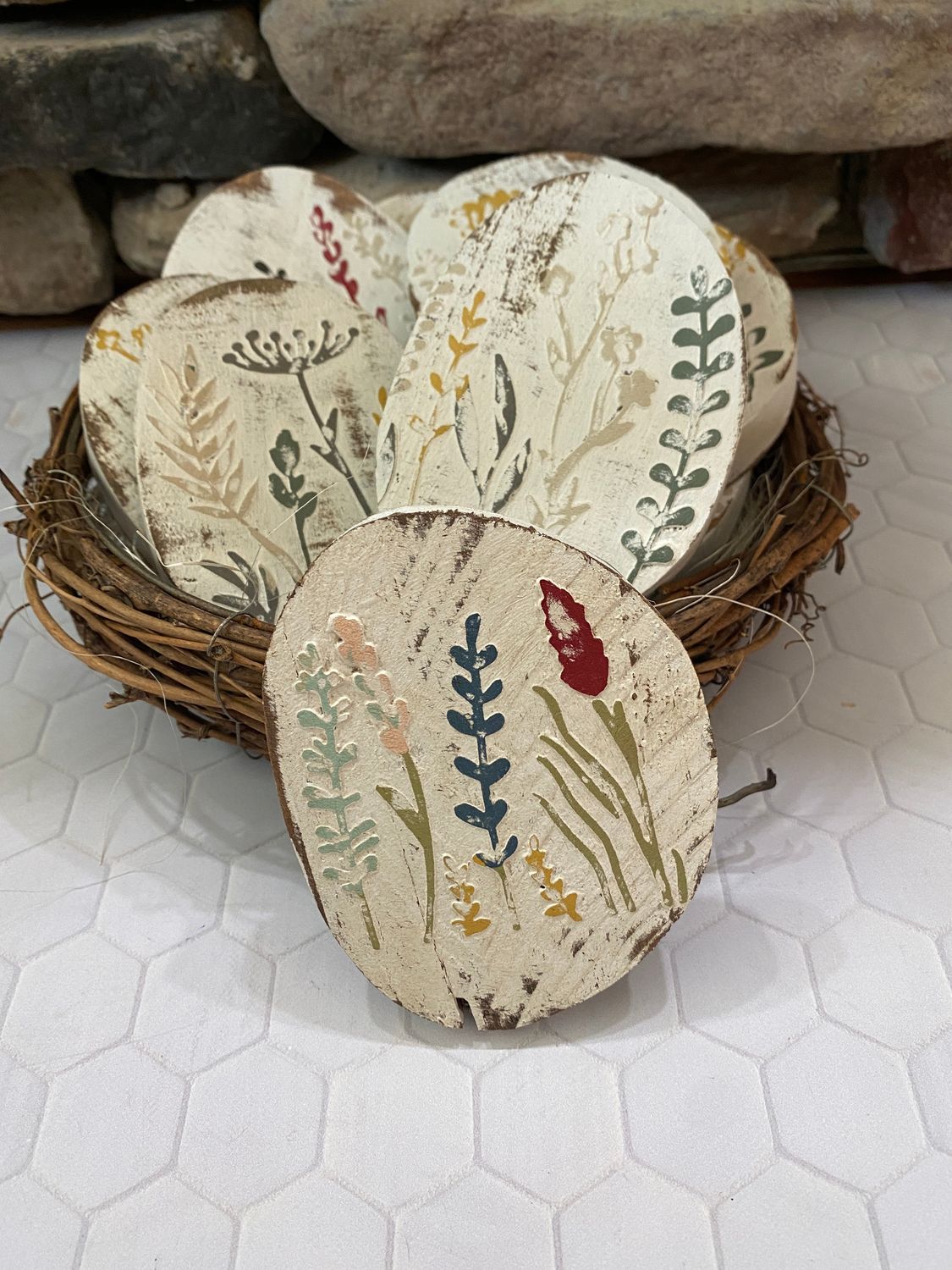 Oval Flowers