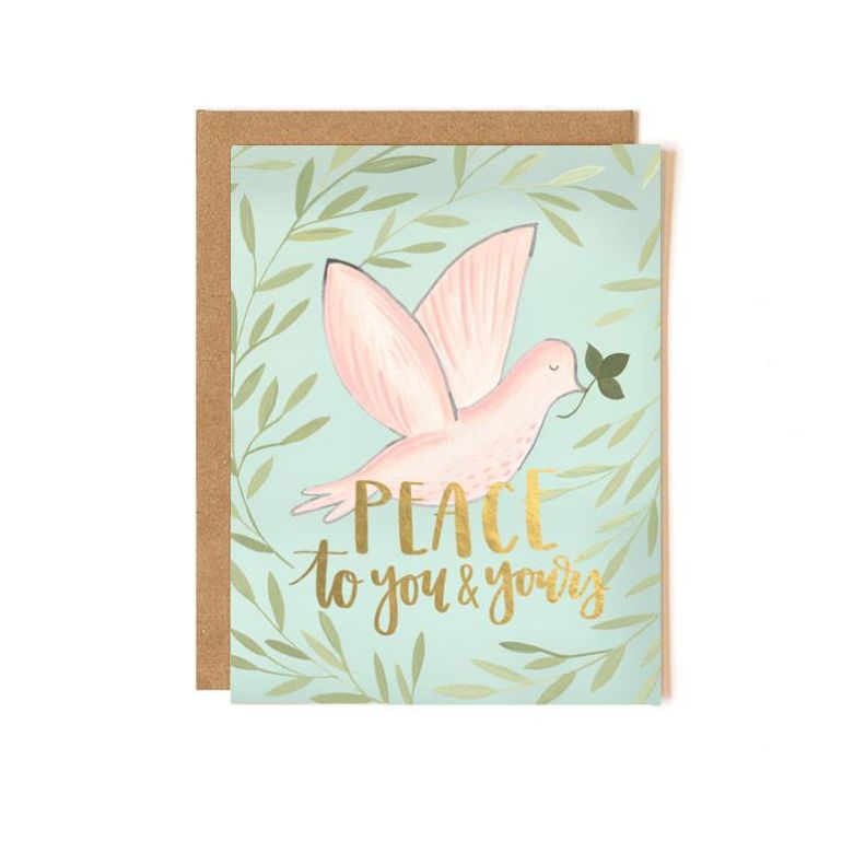 Peace To You &amp; Yours- Christmas Card