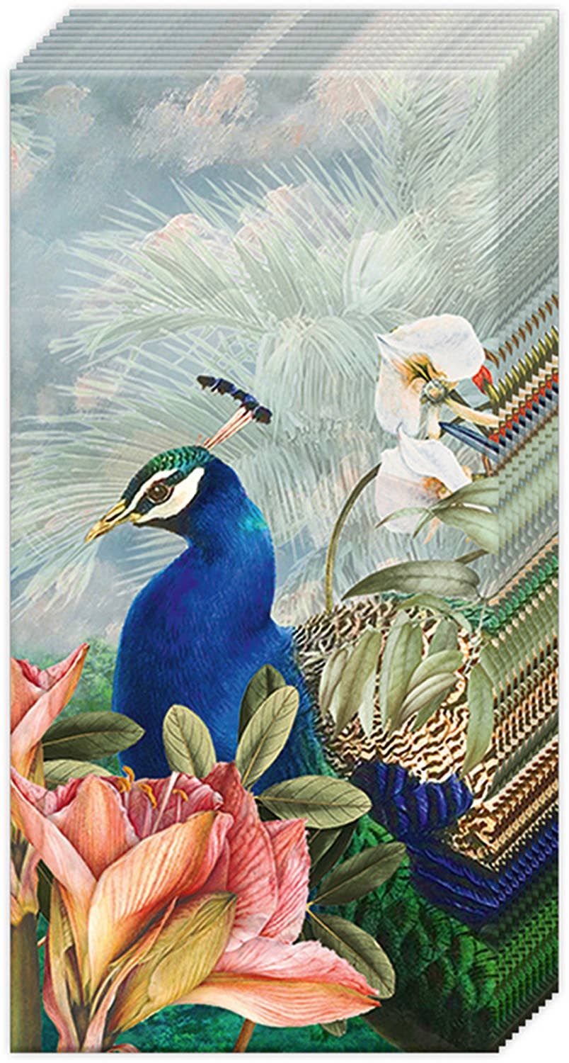 Pocket Tissues / Paradise Peacock