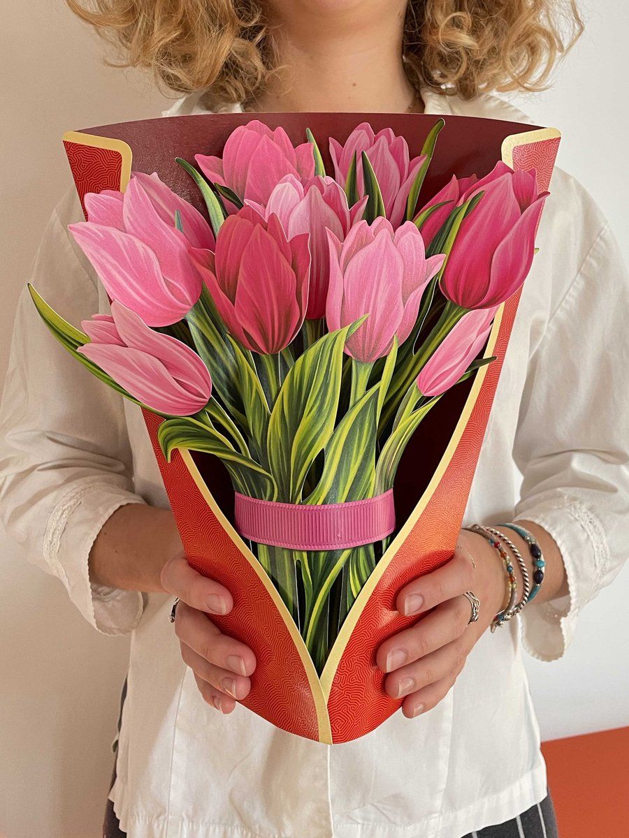 Pink Tulips Bouquet