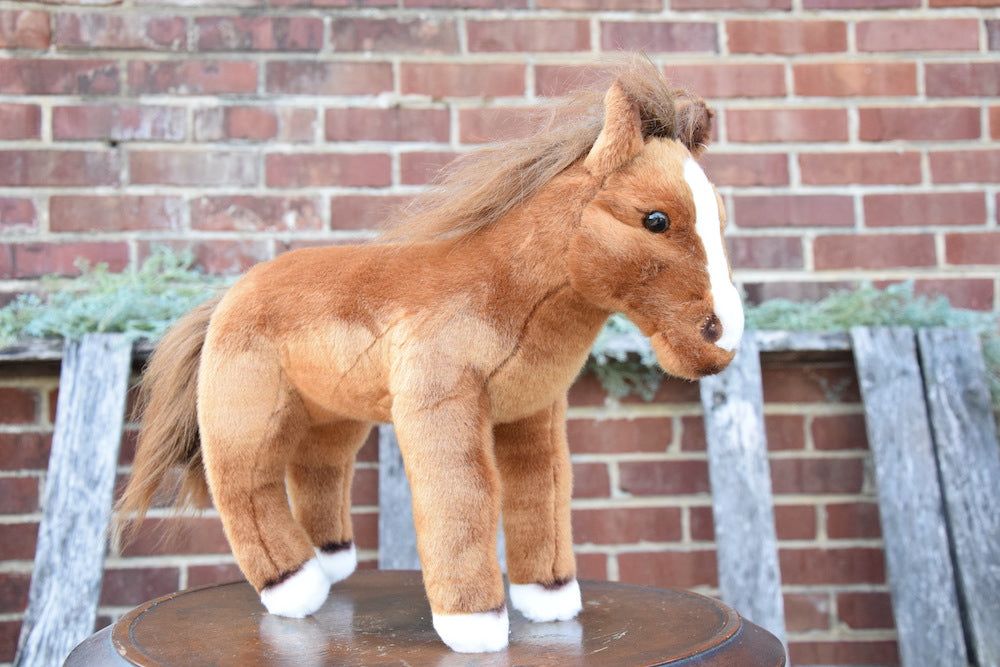Plush Standing Horse