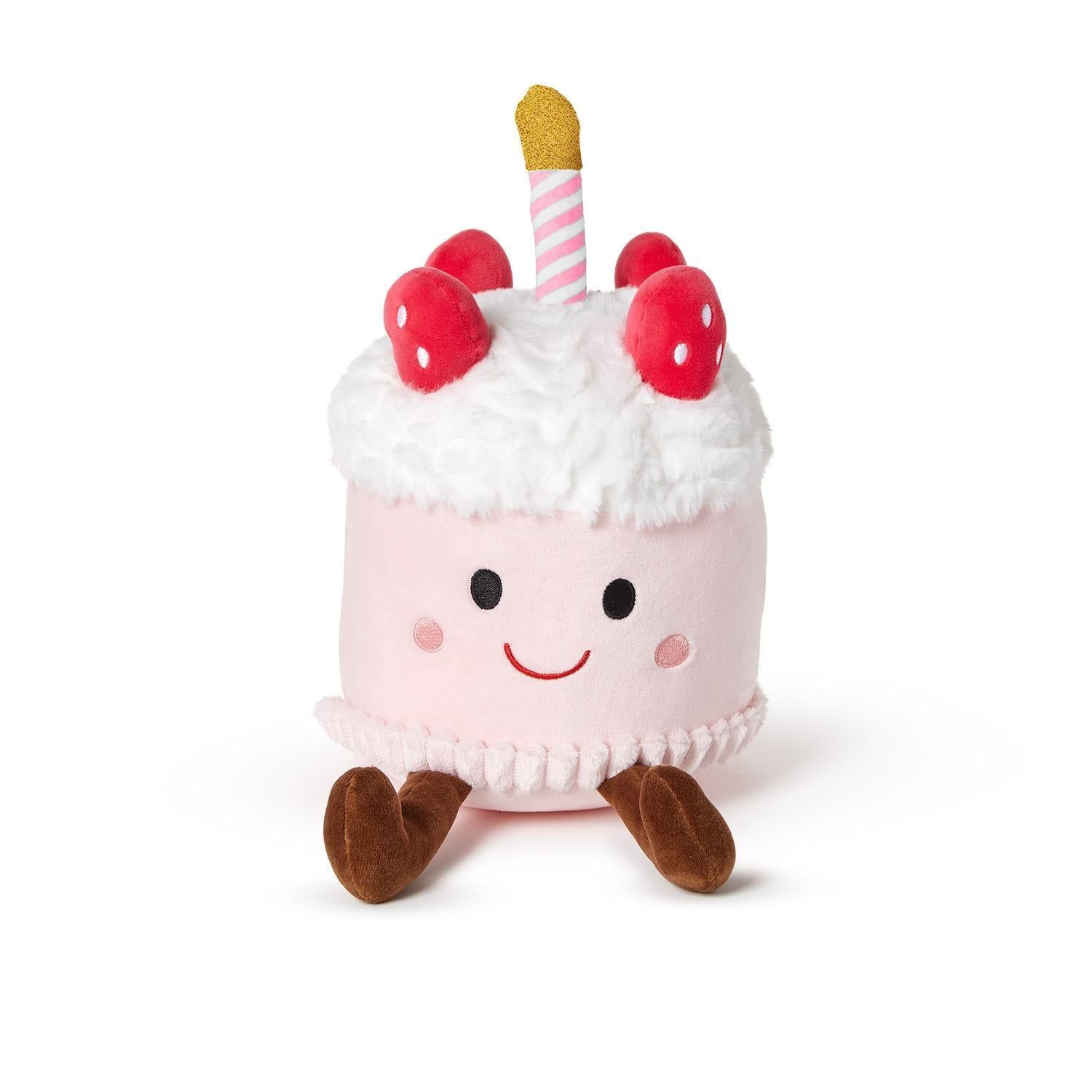 Plush Pink Velvet Birthday Cake Pinkie