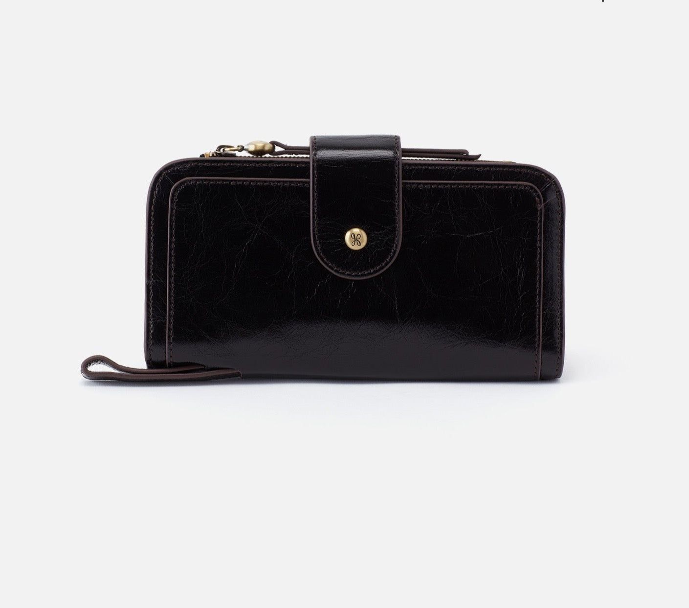 Ponder Continental Wallet in Black