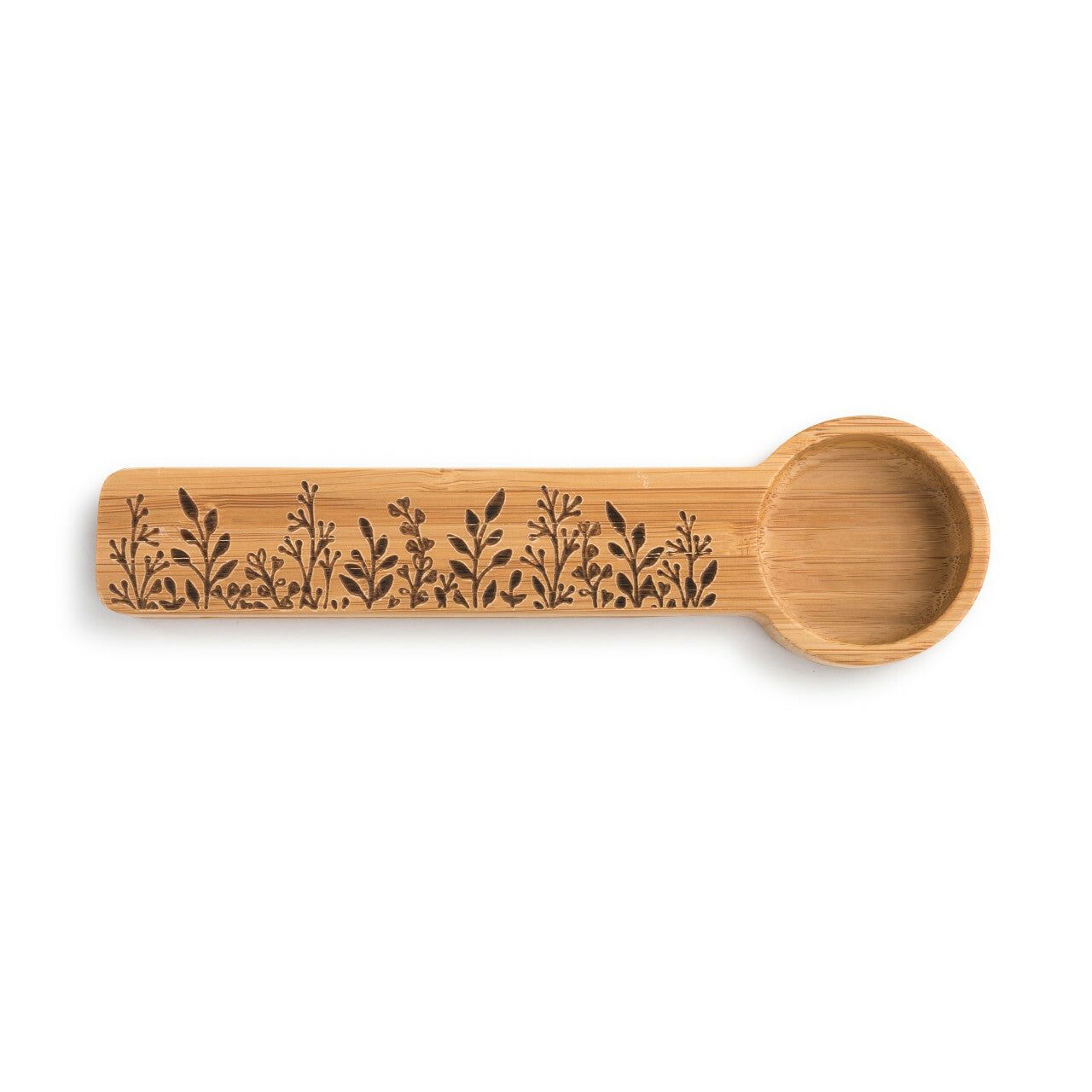 Prairie Flowers Wooden Spoon Clip