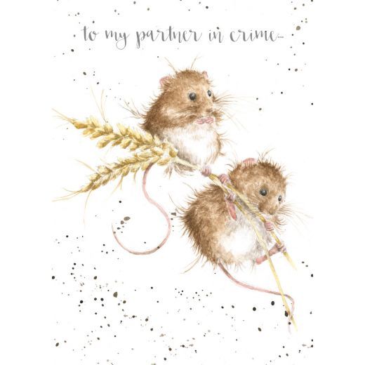 Partners in Crime- Friendship Card