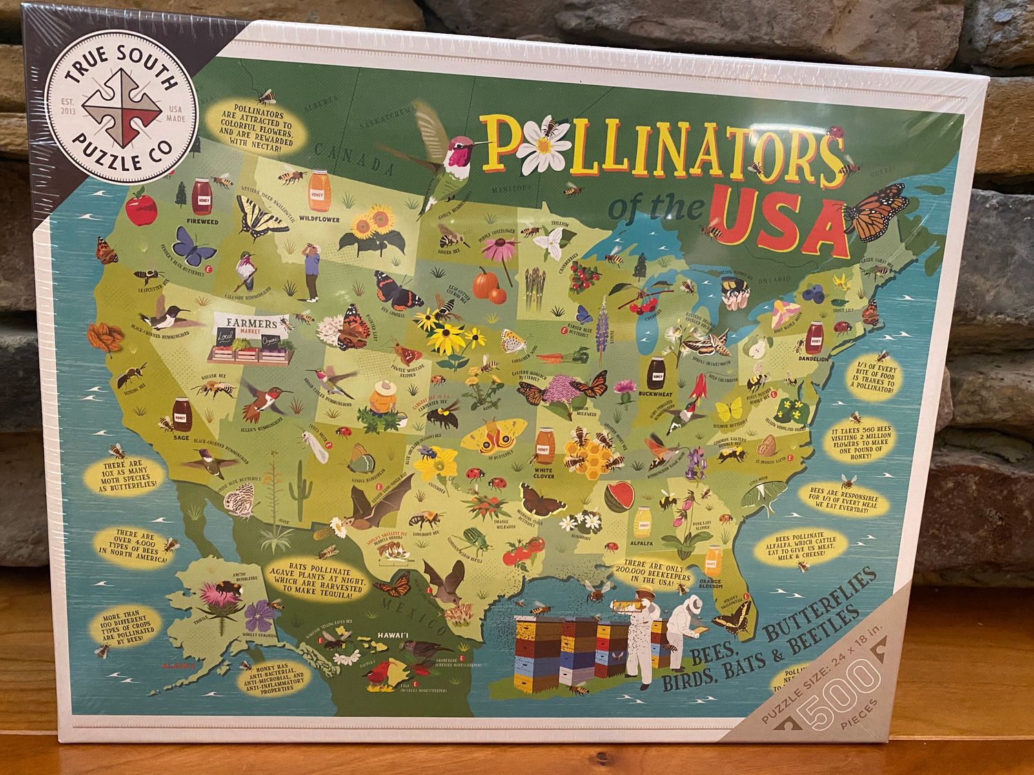 Pollinators of the USA Puzzle
