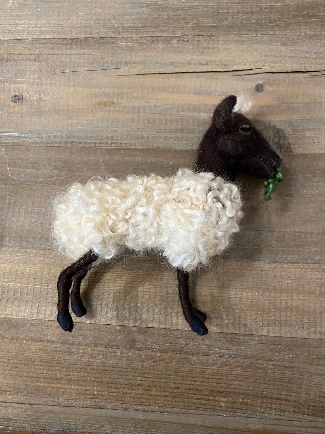 Poseable Felted Sheep with Locks