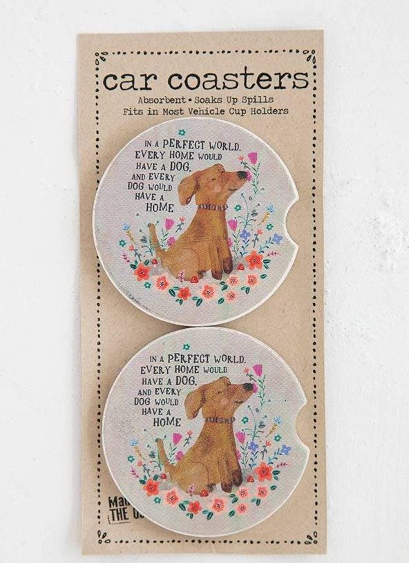 Perfect World- Car Coasters