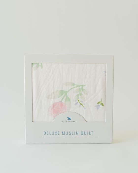 Peony Deluxe Muslin Quilt
