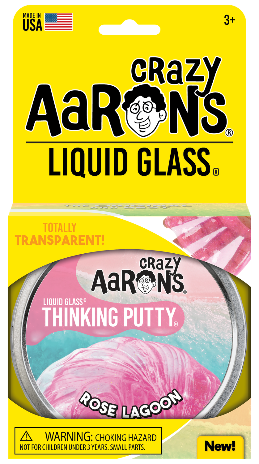 Rose Lagoon Liquid Glass Thinking Putty