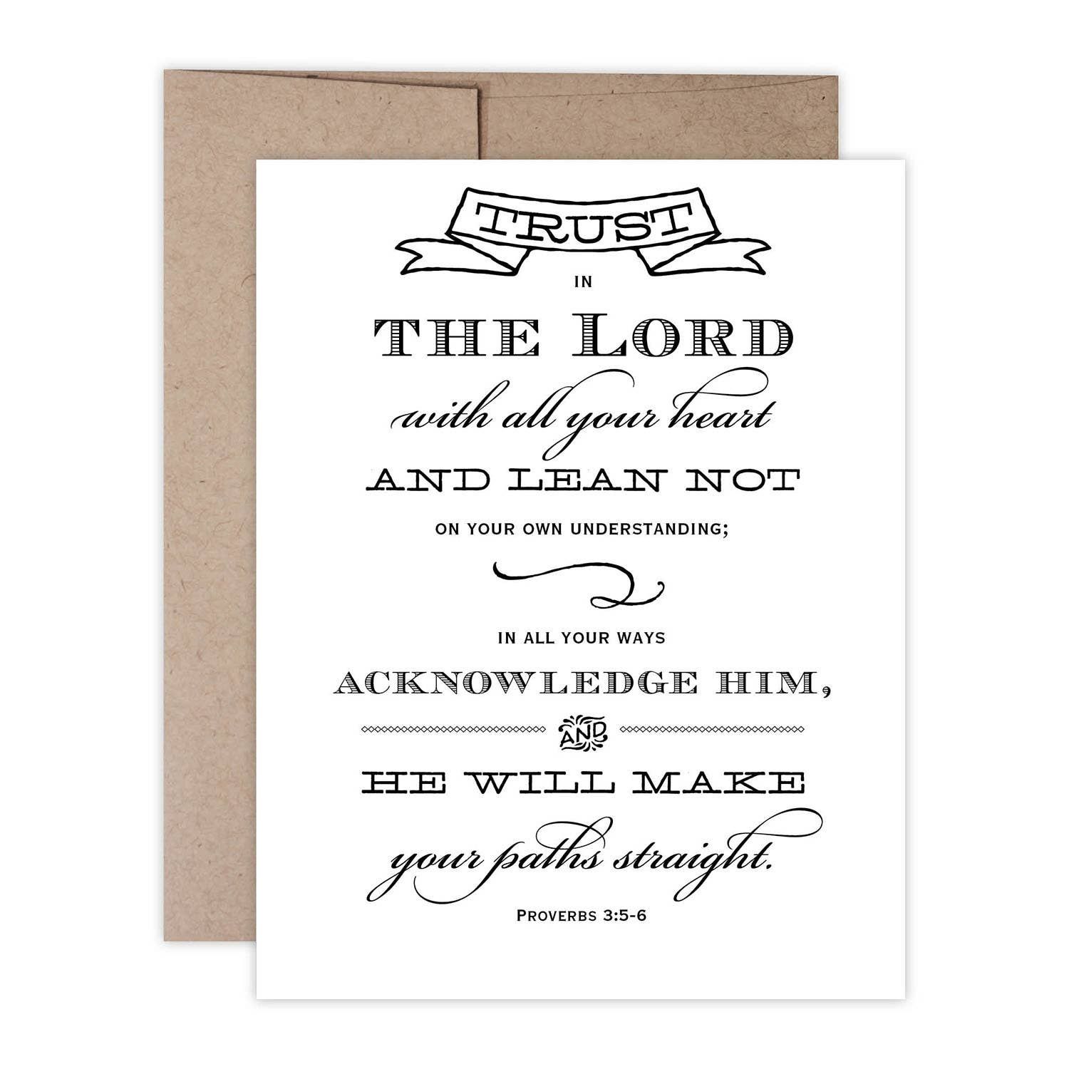 Proverbs 3:5-6