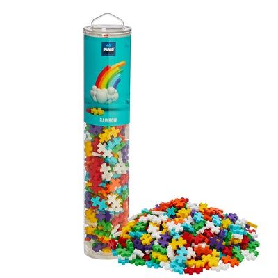 Rainbow -- Plus Plus 240pc Tube